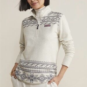 Vineyard Vines Fair Isle Dreamcloth Relaxed Shep Shirt size S